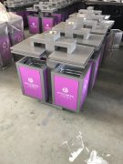 學校定制垃圾桶表現(xiàn)亮眼 給梓潼文化藝術學院點贊